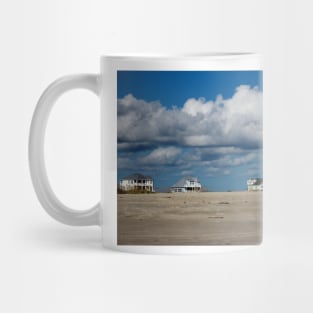 Clouds Over Beach Houses Mug